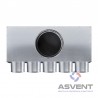 Rozdzielacz kątowy pięcio-króćcowy 5x75mm pod pion wentylacyjny ø160