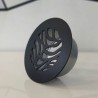 Kratka ozdobna do rekuperacji 125 mm okrągła Pantera Czarny