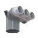 Skrzynka rozprężna 3x75/125 mm