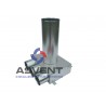 Skrzynka rozprężna 3x75mm pod anemostat 125 dł. przyłącza 320 mm